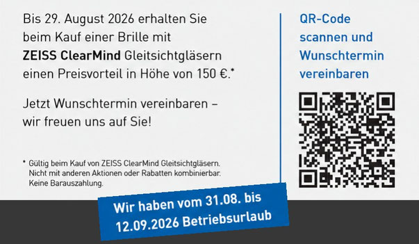 Bis 29. August 150 Euro sparen