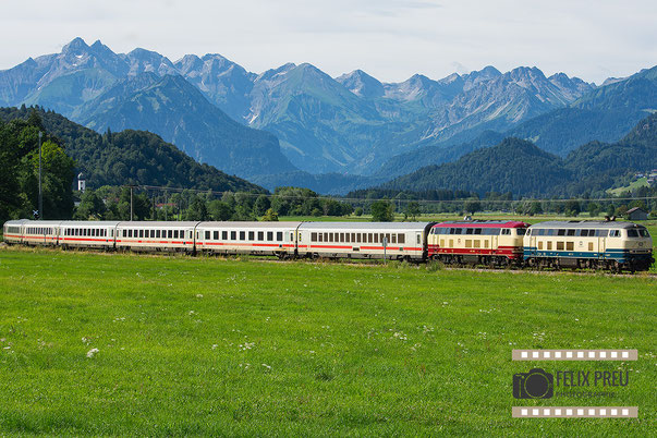 Letzte Fahrten des "IC Allgäu" im Juli 2026