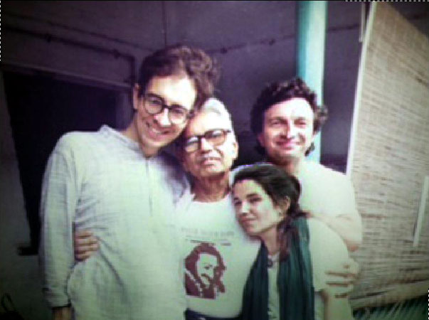 India : (L-R) Bob Brown, Eruch Jessawala, Jane V. Brown & Gary Kleiner