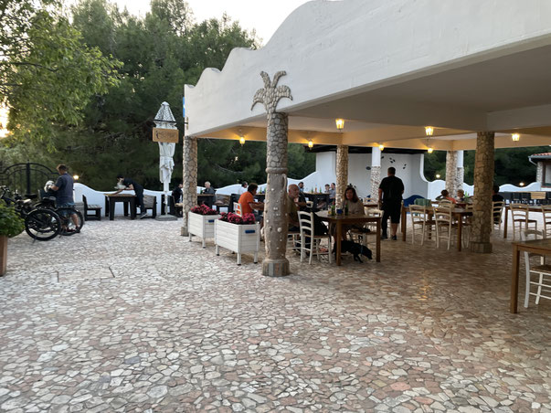 Empfehlenswerte Pizzeria auf dem Campingplatz