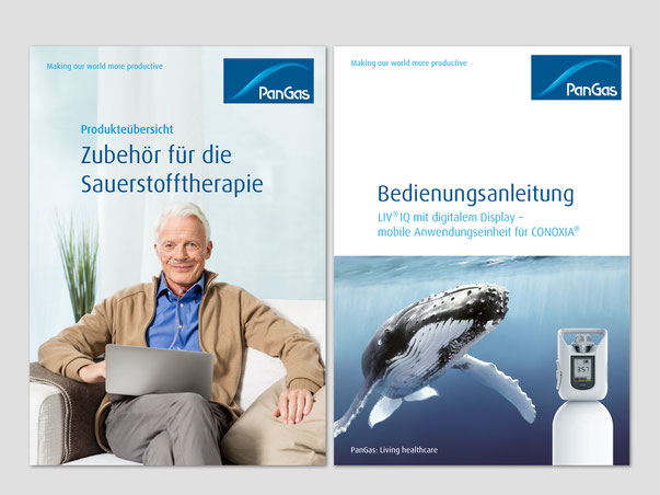 Prospekte, medizinischen Bereich Healthcare, Produktübersicht, Bedienungsanleitung