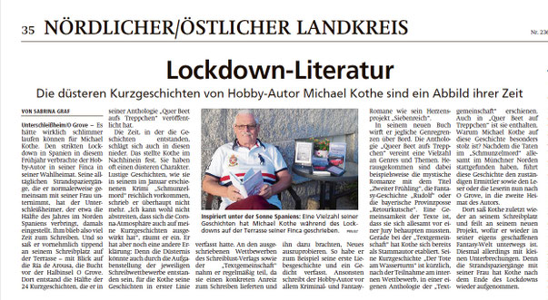 Presse, Michael Kothe, Autor aus Unterschleißheim bei München