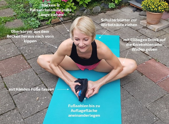 Yoga Schmetterling