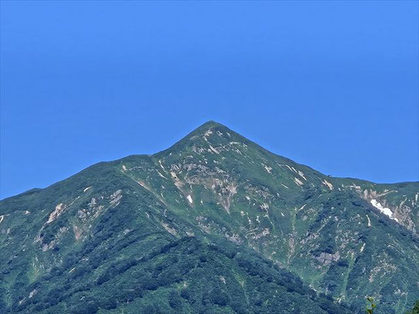 ▲7.24猛暑列島日本、朝日連峰も同様です…