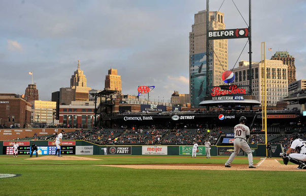 Il Comerica Park di Detroit
