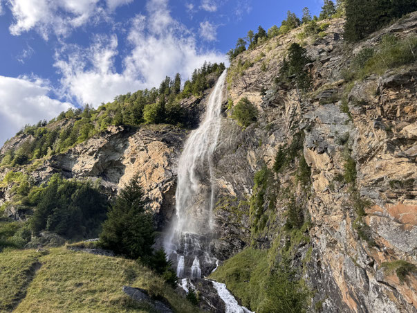 skyladder via ferrata with mountainguide, guided tour, Donnerkogel, Himmelsleiter, Gosau, Klettersteig, 