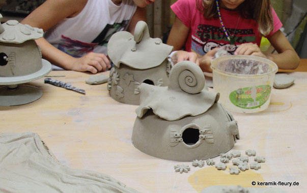 Kindertöpferkurs Sommerferien
