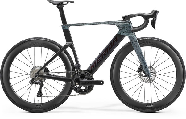 MERIDA REACTO 9000 - Carbon effect silver 