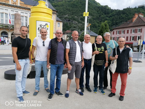 Remise des dossards à Cluse