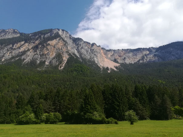 Tolle Ausblicke auf die umliegende Bergwelt