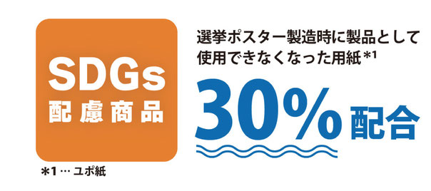 選挙ポスター用掲示板プラダン,SDGs配慮商品,小宮山印刷工業