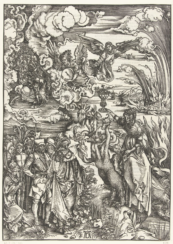 Die Hure Babylon, Apokalypse Dürer