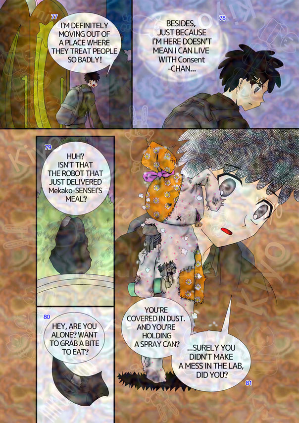 Denki and Consent   Denki GOES TO THE NEW APARTMENT.  P-12
