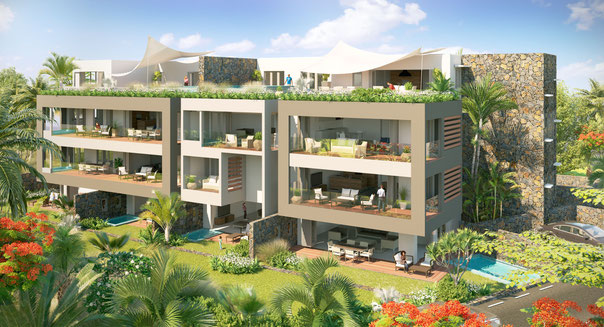 résidence cap sud ile maurice appartement
