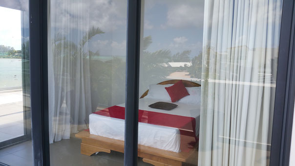 chambre penthouse vue mer ile maurice