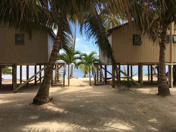 Beachfront Units metres from the lagoon