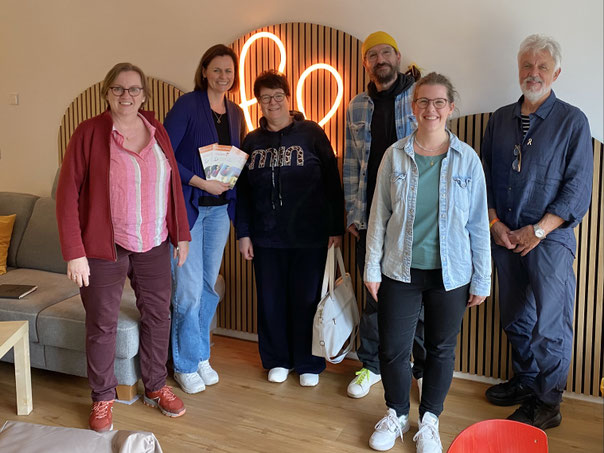 v.l.n.r.: Iris Heinze, Sandra Matz, Marianne Meyer, Stefan Koch, Christin Rasehorn, Thomas Lampe 