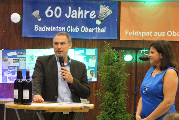 Bürgermeister Stephan Rausch in seiner Rede