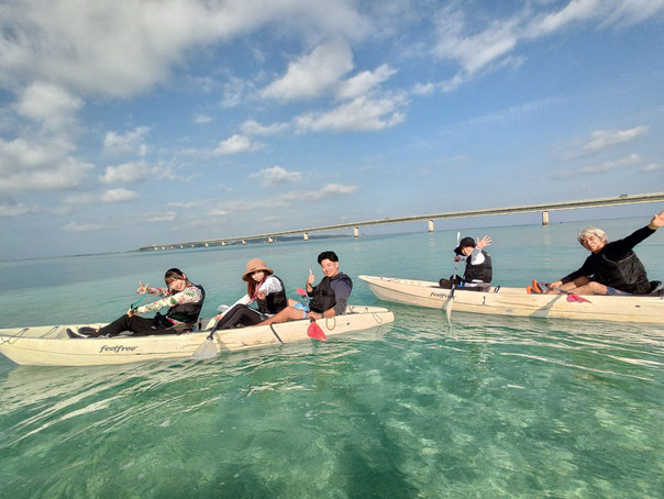 【幻の島】ユニの浜へ、伊良部大橋を眺めながらの想い出SHOTも♪　　　　　　ドローン空撮も付いてます♪