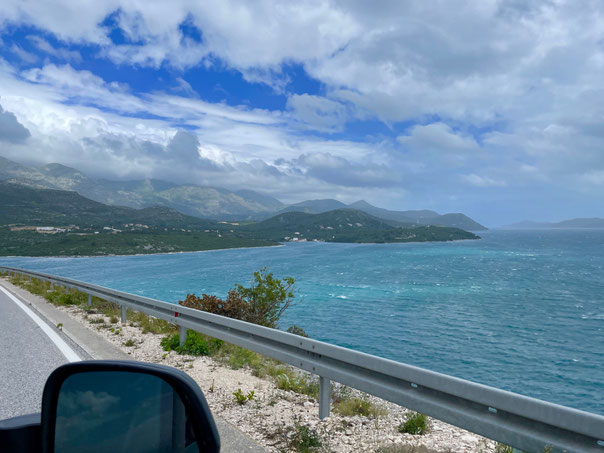 Traumstraße Jadranska Magistrala - nur noch vierzig Kilometer bis Dubrovnik