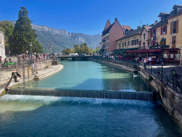 Annecy - Fluss Le Thiou 