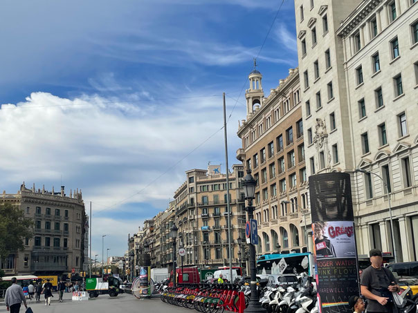 Barcelonas Innenstadt 
