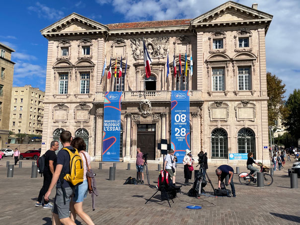 Hôtel de Ville de Marseille - Rathaus und Wahrzeichen direkt am Hafen 