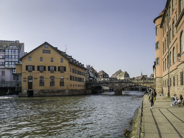 Bild: Unweit vom Place Benjamin-Zix in Strasbourg