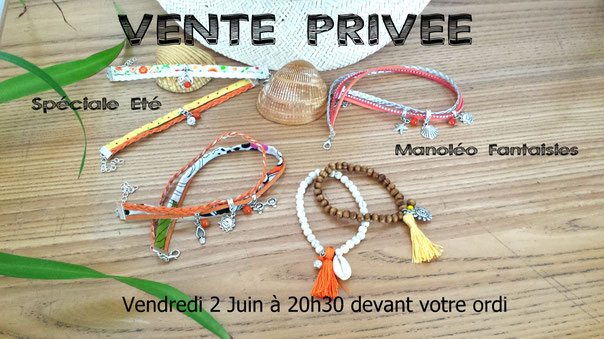 Vente Privée Spéciale Eté Manoléo Fantaisies