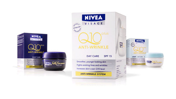 Nivea Visage Q10 Plus Designkis Packaging Design Aus Hamburg