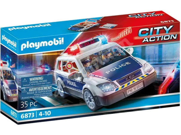 Bei der Bestellung im Onlineshop der-Wegweiser erhalten Sie das Playmobil Paket 6873 "Police-Einsatzwagen".