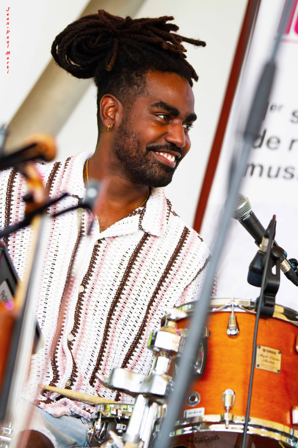 Yoann Danier "Monsieur Mâlâ".  Paris Jazz Festival. August 2025.
