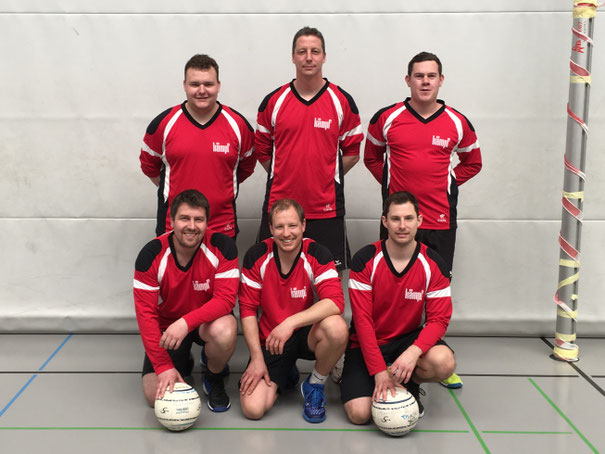 Hintere Reihe (v.l.n.r.): Cyril Schwammberger, Sven Dermon, Felix Hasler; vordere Reihe: Patrick Frey, Marco Frei, Benno Frei