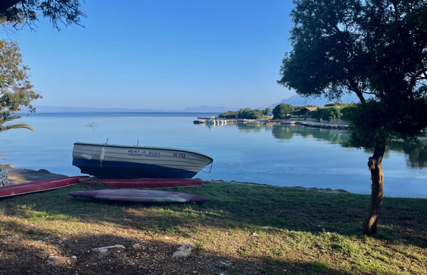 Platzsuche auf dem Camping Mlaska auf Hvar 