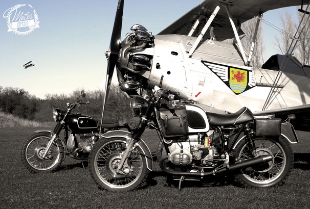 In Gesellschaft mit Focke-Wulf FW44J Stieglitz