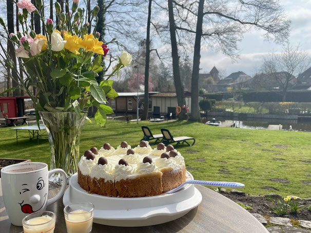 Ostern, Torte, Eierlikör, Havel, Drewensee