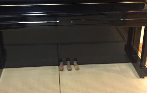 ピアノを売る下準備,ピアノペダル