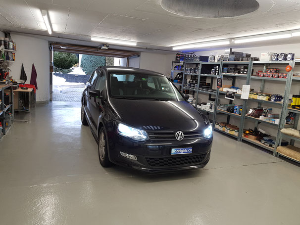  VW POLO LED Umbau H7 Philips X-Treme Ultinon