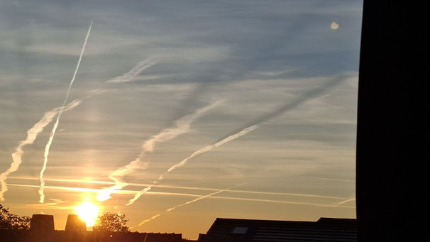 Sonne über den Dächern