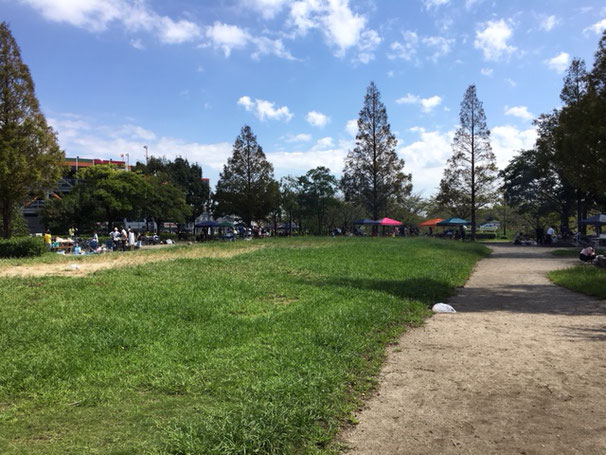 荒子川公園のＢＢＱ場