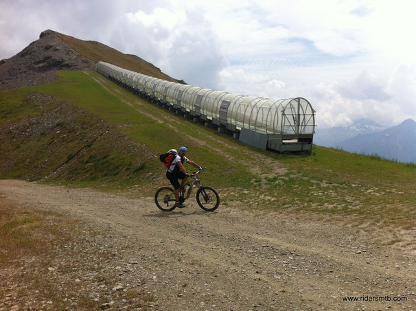 siamo all'arrivo della seggiovia CUIS 2..