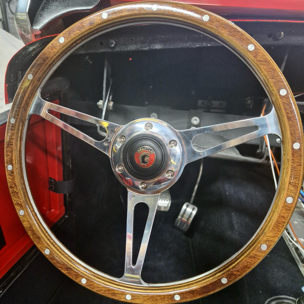 The French Spartan steering wheel