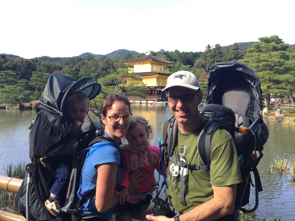 Family Friendly Walks in Kyoto, Japan - The Golden Pavilion