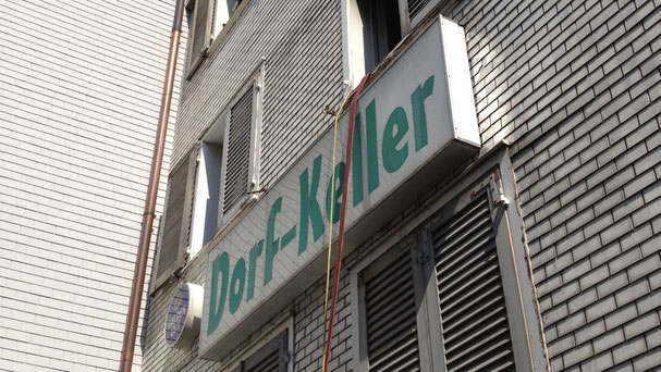 Dorfkeller Einsiedeln nach dem Brand von Pfingstsonntag 2012