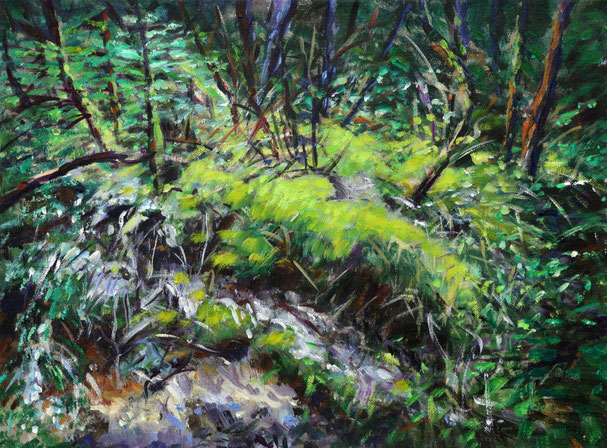 Fontaine Grün 40 x 30 cm
