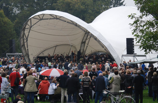 Klassik Orchester Open Air, Konzertmuschel, Open Air Bühne, Symphonic Stage, Klassik im Park Hannover