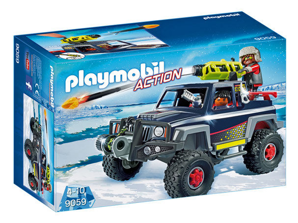 Bei der Bestellung im Onlineshop der-Wegweiser erhalten Sie das Playmobil Paket 9059 "Eispiraten-Jeep".