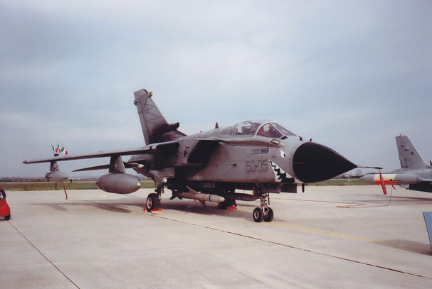 Un Tornado ECR del 50° Stormo (Foto: Mauro Antonellini)