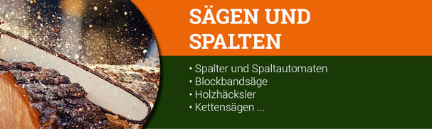 Sägen und Spalten