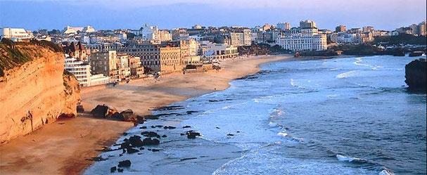 LA PLAGE de BIARRITZ